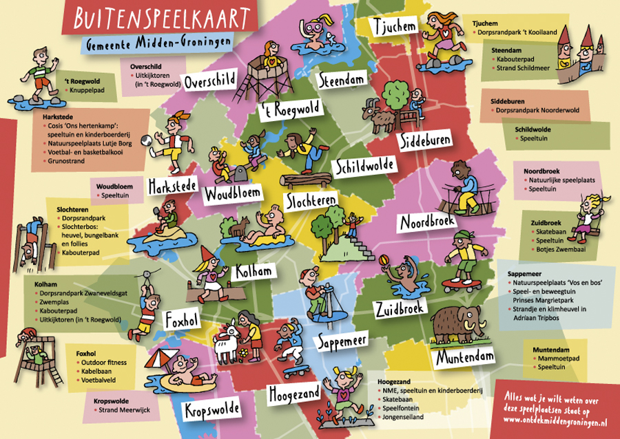 Buitenspeelkaart Midden-Groningen