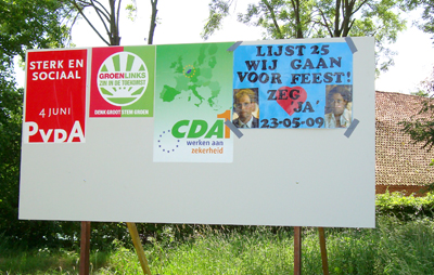 CDA verkiezingen